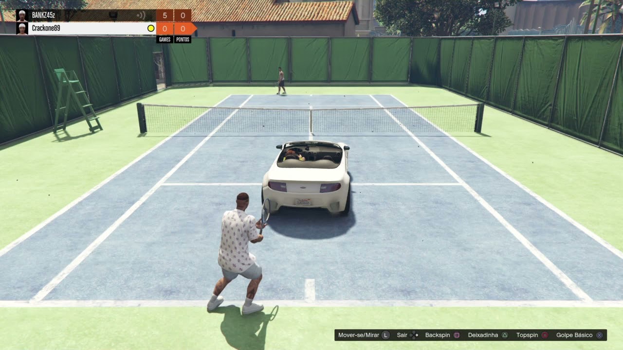 Ténis in gta its fun