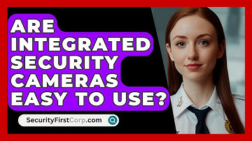 Are Integrated Security Cameras Easy To Use? - SecurityFirstCorp.com