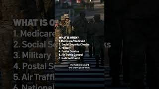 US government shutdown: what stays open, what shuts down