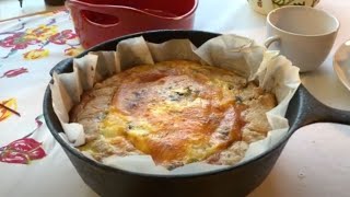 Potato and Mushroom Quiche  Easy