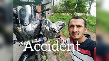 220F Pulser Head Light | Accident AR Vlogs | Nuksaan In Rakshabandhan..