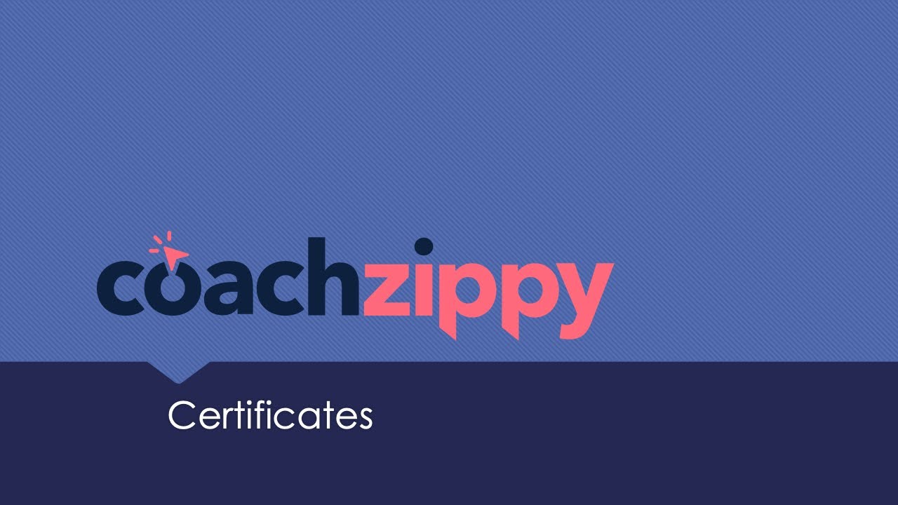 [CoachZippy] 18 Certificates