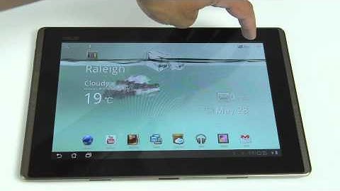 Android 3.1 on the ASUS Eee Pad Transformer