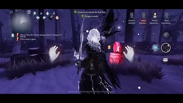 IDENTITY V : SNOWBALL FIGHT with a FRIENDLY HUNTER at LEO