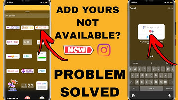Add Yours Sticker Not Available On Instagram Story Problem Solved 100% Working