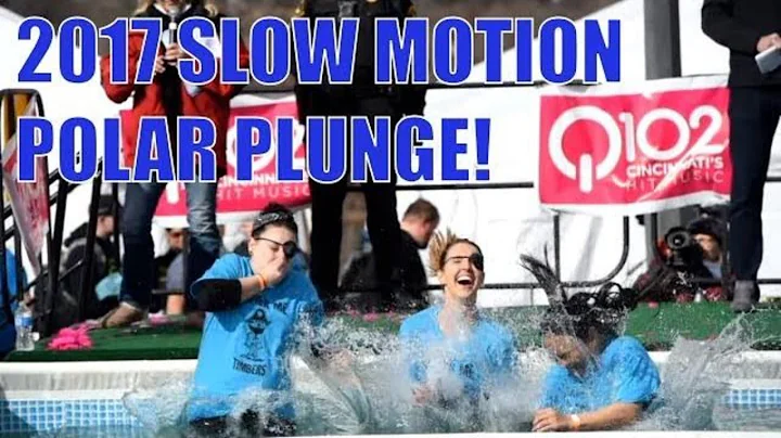 2017 Kentucky Polar Plunge in SLOW MOTION!