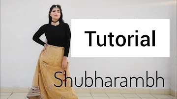 Shubharambh TUTORIAL with Music | Easy Step by step dance on Shubharambh | Garba 2022