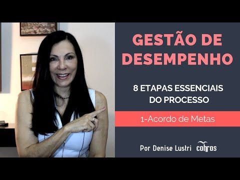 Gestão de Desempenho 1: Acordo de Metas e Expectativas de Desempenho