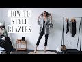 Blazer Outfit Ideas | How To Style Blazers 👟 1 BLAZER, 9 OUTFITS!