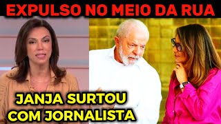 LULA VAIADO AOS GRITOS COM JORNALISTA MOSTRANDO AO VIVO