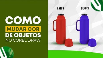 Como mudar a cor de um objeto no CorelDraw