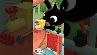 Uh oh! Bing BREAKS his train! | #Shorts | Bing Shorts
