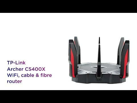 TP-Link Archer C5400X WiFi Cable & Fibre Router | Product Overview | Currys PC World