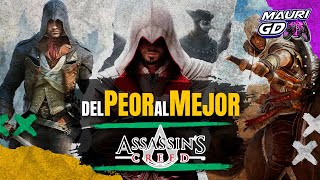 DEL PEOR AL MEJOR ASSASSIN'S CREED