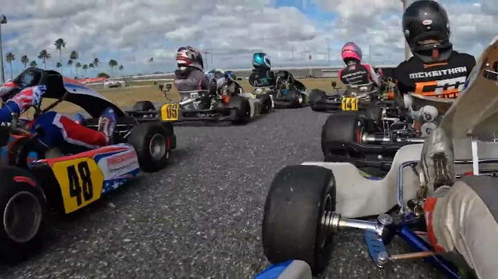 Gabe Sessler 206 Senior 380 day 1 prefinal WKA Daytona 2022