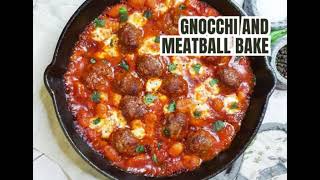 Gnocchi and Meatball Bake Recipe