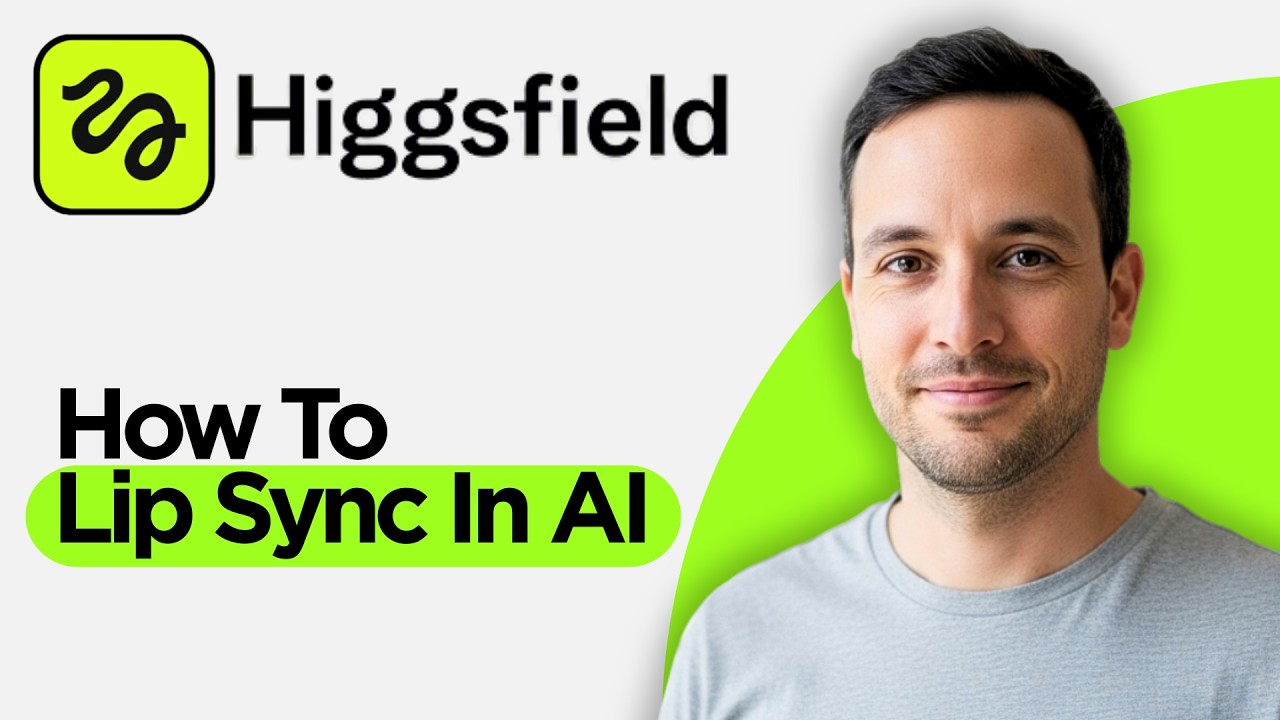 How to Lip Sync in Higgsfield AI (2026 Step by Step Guide) - YouTube