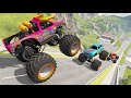 Monster Truck Thrills: Epic Jumps, Crashes, and Explosive Stunts Live!