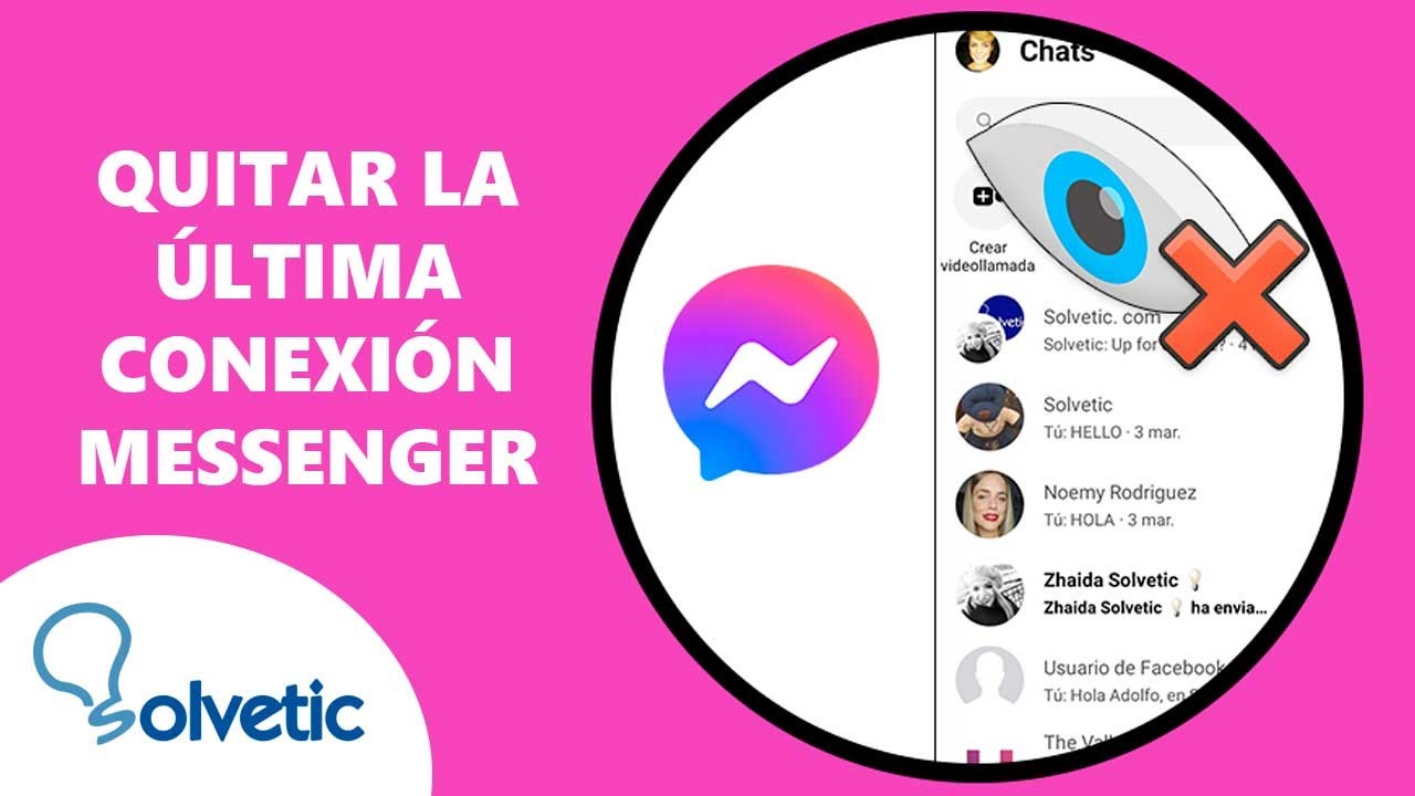 Cómo Quitar la Ultima Conexión de Messenger - YouTube