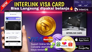 INTERLINK VISA CARD !! CARA DAPAT KARTU VIRTUAL INTERLINK - INTERLINK TERBARU HARI INI