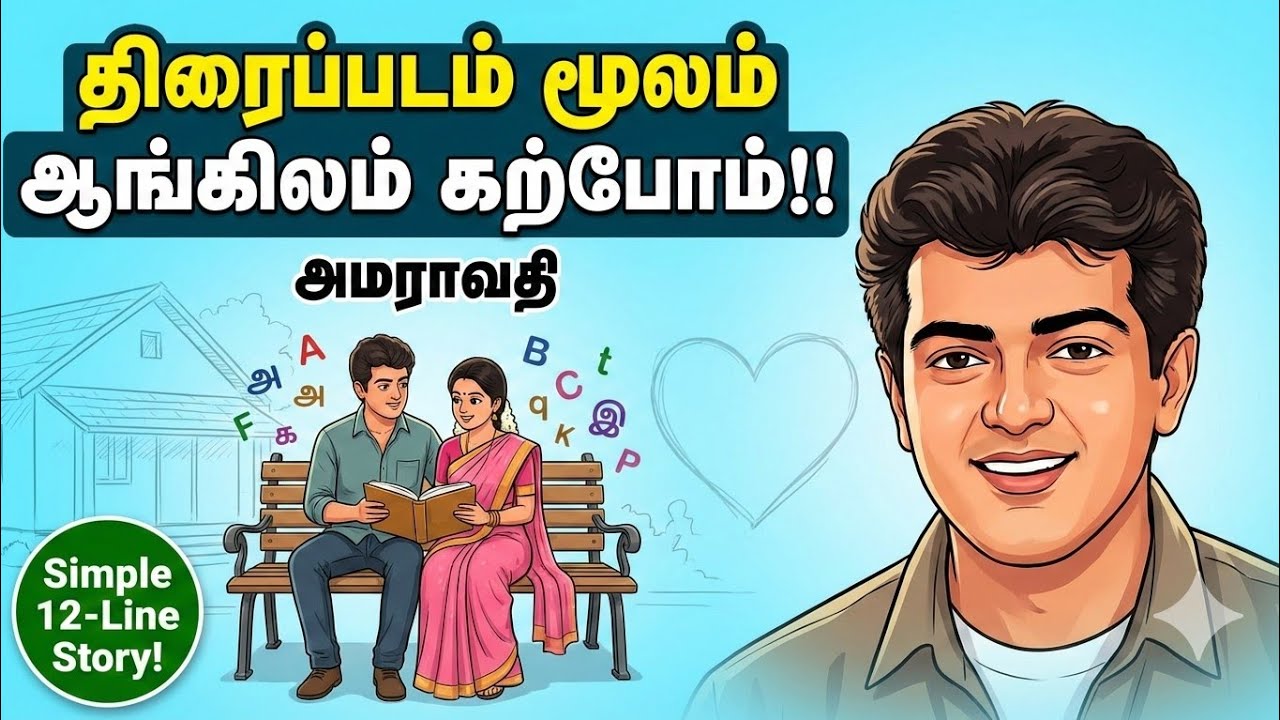 திரைப்படம் மூலம் ஆங்கிலம் கற்கலாம்!!!  | Spoken English in Tamil.
