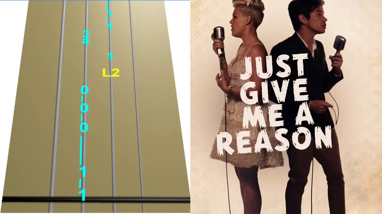 Just Give Me A Reason en Violín|tab,tutorial,partitura,como tocar|HD