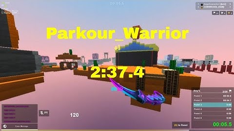 Parkour_Warrior World Record Speedrun (Krunker.io)