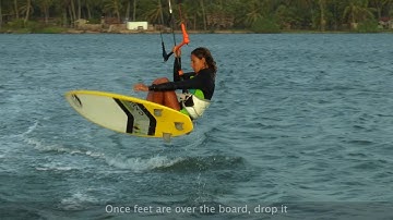 Surfboard Air Gybe - Jump Transition Quick Tip