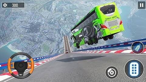 Impossible School Bus Ramp Racing  - Android GamePlay #5