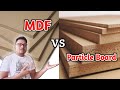 Difference between  MDF Vs Particle board (in Hindi) | What is best for your home? | Pros and Cons
