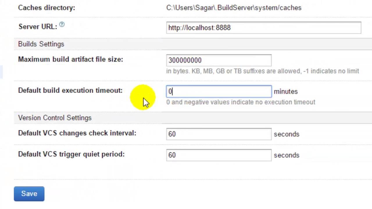 How to change the default build execution timeout in TeamCity - YouTube