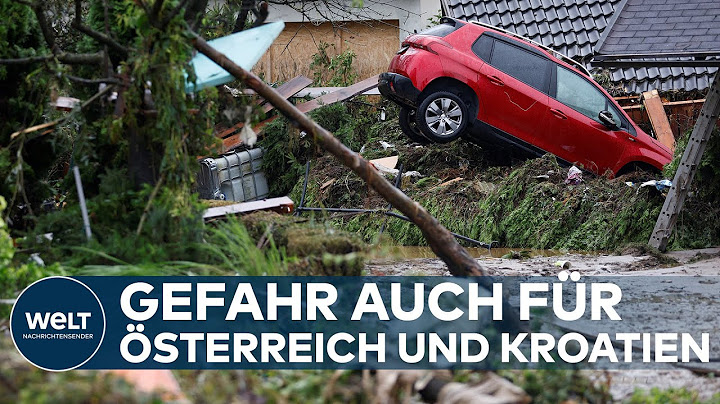 SCHWERE ÜBERSCHWEMMUNGEN: Dammbruch - Mehrere Orten evakuiert