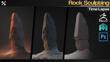 Rock sculpting time-lapse