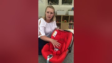 Cybex Cloud Z - harness and headrest adjustment