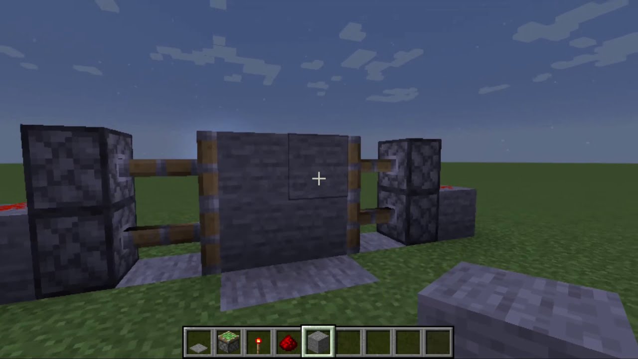 How to build a 2x2 piston door YouTube