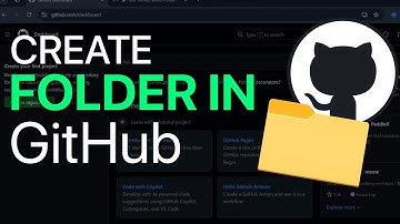 How to Create a Folder in Github Repository