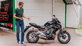 Собрал, завел Ерша и прокатился | Kawasaki Er-6 обрыв клапана