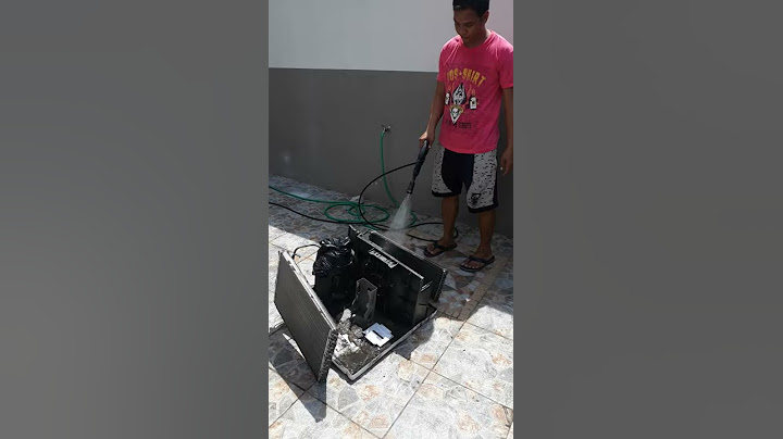 Aircon Cleaning Window type Inveter LG