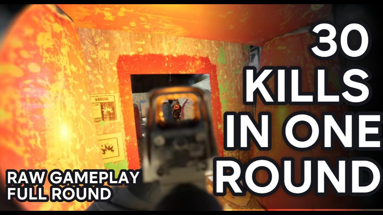30 Kills. One Round. One Operator. (Bodycam)
