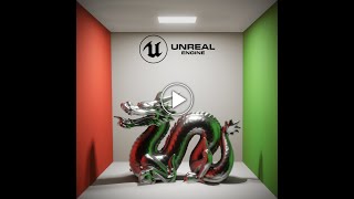 Realtime reflection system with fake GI in Unreal engine 4 Resimi