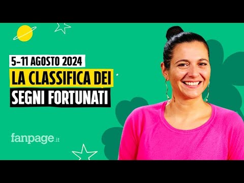 Oroscopo, la classifica dei segni più fortunati della settimana dal 5 all'11 agosto 2024 Episode cover