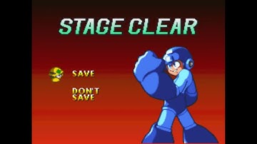Rockman & Forte Gameplay 01 (Mega Man; intro stage; 8 stages; crystal stage)