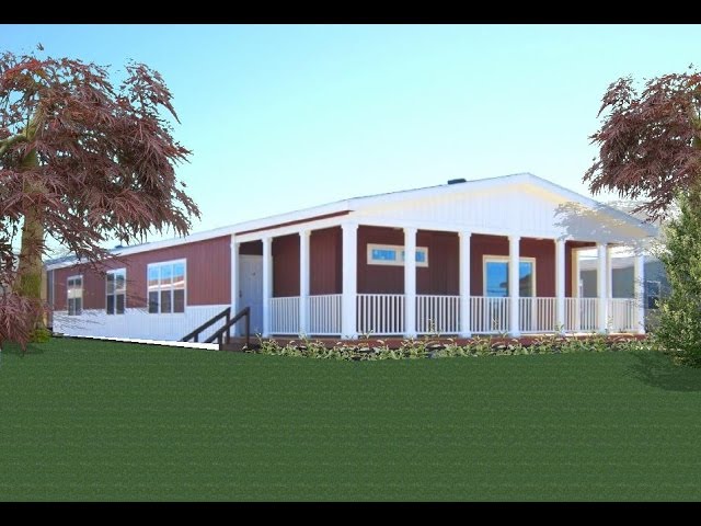 The Siera 4 Bed 3 Bath Built In Porch Mobile Homes San Antonio Tx Youtube