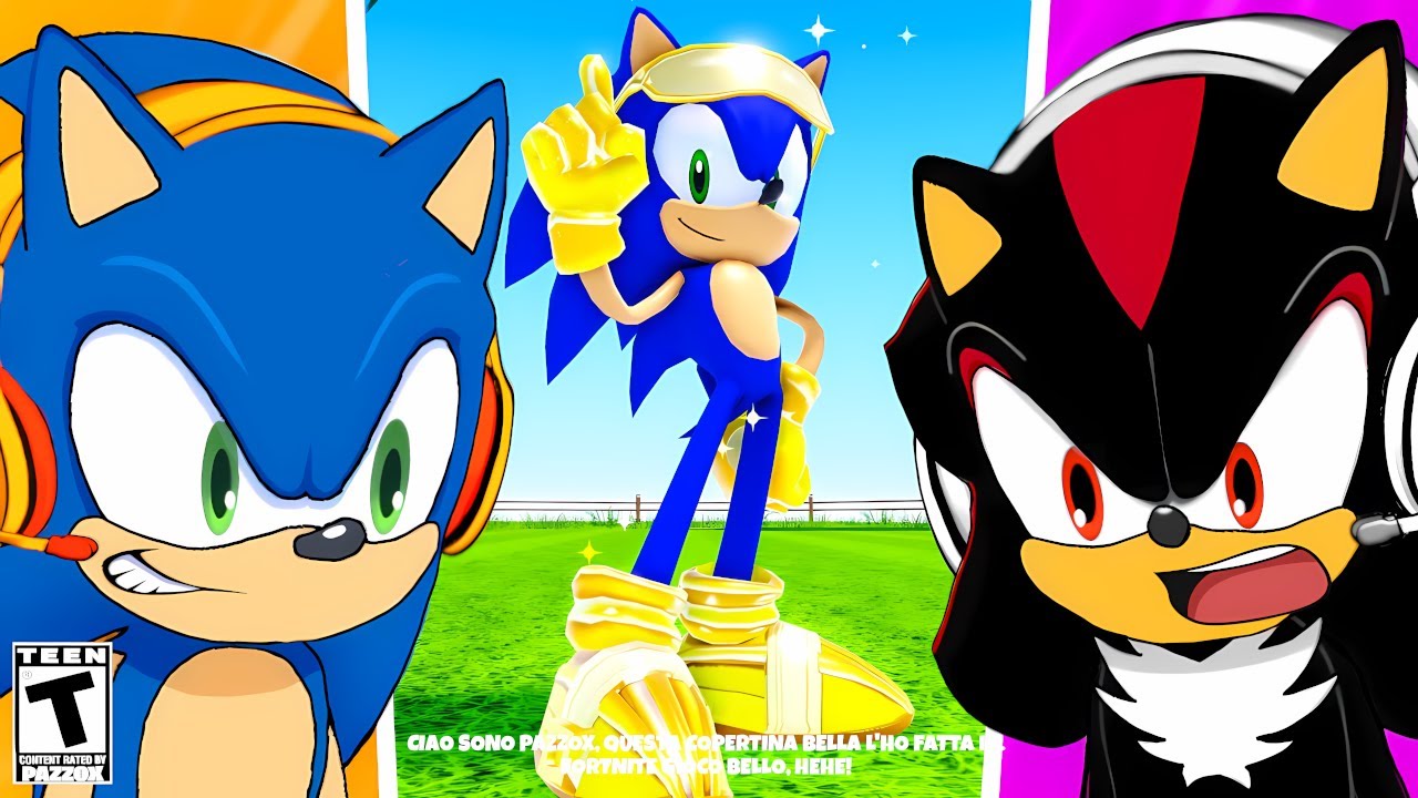 SONIC E SHADOW GIOCANO A ROBLOX SONIC SPEED SIMULATOR 😂
