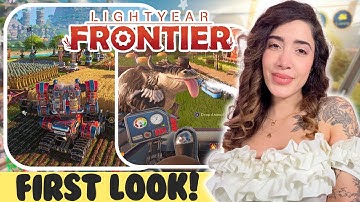 This Farming Game Has GIANT MECHS |  Lightyear Frontier  | New Farming Game Everyday - Day 4