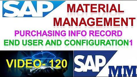How to Configure Purchasing info record end user in Material Management | Sap MM | DK TECHNOLOGIES