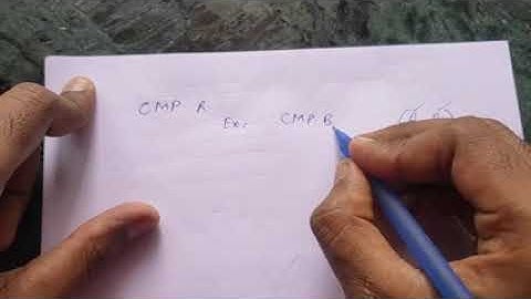 compare & rotate Instruction of 8085  BY MR ASHISH SAHU