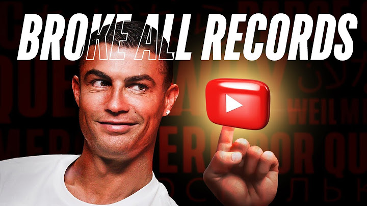 Cristiano Ronaldo launches YouTube channel, breaks all record