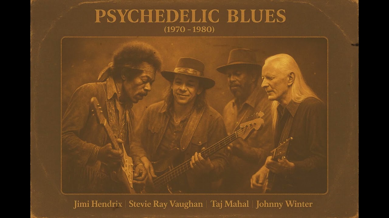 Psychedelic Blues 1970–1980 Lost Recordings – Jimi Hendrix, Stevie