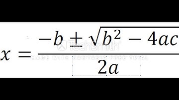 ¿Cómo hacer un código en c++ para calcular la fórmula general? (En Mac)